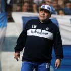 Diego Maradona falleció el 25 de noviembre de 2020.



Soccer Football - Argentina - Juan Carmelo Zerillo Stadium, La Plata, Argentina - September 8, 2019 Diego Maradona during training as new Gimnasia y Esgrima de La Plata coach REUTERS/Agustin Marcarian SOCCER-ARGENTINA/MARADONA