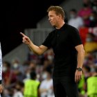 Leroy Sané (i) sería uno d e los jugadores que no estaba conforme con el DT Julian Nagelsmann.