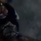 Los vecinos le agarraron a unos de los presuntos ladrones.