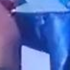 Momento en el que Castro se desnudó.