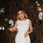 La presentadora tiene seis meses de embarazo.