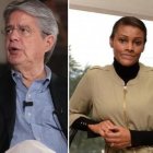 El Presidente de la República, Guillermo Lasso, y la Fiscal General, Diana Salazar