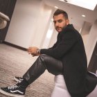 El artista participó en el Festival Viña del Mar en Chile, en febrero de 2023.