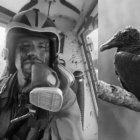 El piloto de la aeronave grabó el angustiantes momento