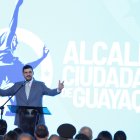 Aquiles Álvarez es el alcalde de Guayaquil.
