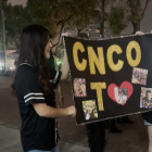 Fanáticos de CNCO en Guayaquil a la espera del concierto.
