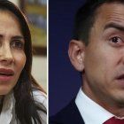 Luisa González, de Revolución Ciudadana y Daniel Noboa, de Movimiento Ecuatoriano Unido