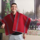 Jorge Pinos, arquero del Mushuc Runa, que fue campeón de la Sudamericana con Independiente.