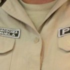 María Gabriela trabaja en la Policía Comunitaria del Distrito Los Chillos, al oriente de Quito.