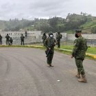 La cárcel de Turi estaba rodeada esta mañana por las fuerzas del orden.