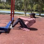 Los usuarios del parque de La Carolina han tenido que cambiar sus horarios para sentirse más seguros en sus visitas.