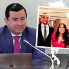 Ferdinan Álvarez (i), Sol Padilla y Jorge Glas están inmersos en un escándalo político, sentimental y legal.