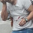 El oficial de la cooperativa resultó herido. Este fue llevado a una casa de salud de la localidad.