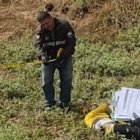 Allí encontraron el cadáver.