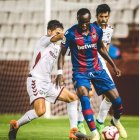 El ghanés Raphael Dwamena, delantero del Egnatia y exjugador de equipos como Levante o Zaragoza