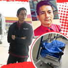 Los hermanos e hijos del profesor Galo Balseca Cruz llegaron a la morgue para retirar su cuerpo, velarlo y darle sepultura. Estaban consternados.