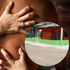 Imagen real del motel donde ocurrió la tragedia.