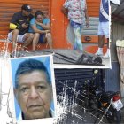 Los restos de Jaime Vélez Larrosa fueron velados en su domicilio en la parroquía Pascuales.