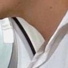 Mafer Pérez con su novio.