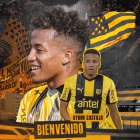 Byron Castillo nuevo jugador de Peñarol de Uruguay.