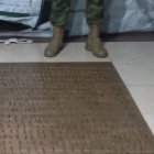 Las evidencias fueron entregadas a la Policía Nacional.