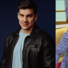 Isaac Delgado antes y después de su cambio de look.