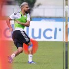 Christian Noboa volvió a entrenar con normalidad, su debut sería en la fecha 3.