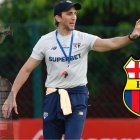 Luis Zubeldía, técnico de Sao Paulo de Brasil.