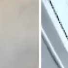 El pillo se colocó una funda de basura encima para cometer su fechoria