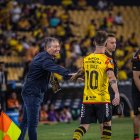 Ariel Holan y Damián Díaz van por la Copa Sudamericana.
