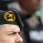 El presidente Daniel Noboa estuvo presente en la entrega de la indumentaria policial