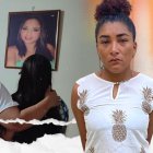 Gilma Estupiñán fue detenida en Durán. La madre y las hijas de Daysi miran con tristeza una foto que cuelga en la sala de su domicilio.