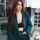 María Fernanda Ríos actualmente mantiene una relación con Fercho Gómez.