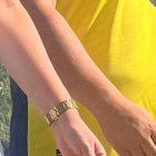 María Fernanda Mera, Fabián Castillos y Idder Farfán  caminaban este martes 25 de junio acalorados por Las Vegas.