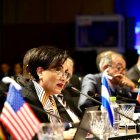 La canciller asistió a la 45ª Asamblea General de la OEA