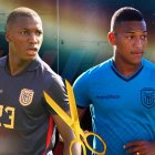 Moisés Caicedo y Carlos Gruezo tratando de tener el mismo look.