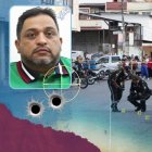 Marcelo Chuquicuma Medina iba en este vehículo cuando lo acribillaron.