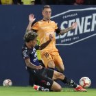 Damián Díaz comandó el ataque de los amarillos, pero no pudo trascender ante la marca de los rivales.