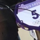 Alfredo Campo en las semifinales de BMX racing en los Juegos Olímpicos 2024