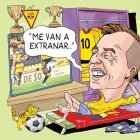 Damián Díaz en modo después de Barcelona.