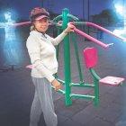 Gloria Bermeo no teme hacer ejercicio en la misma máquina donde fue captado un supuesto espectro.