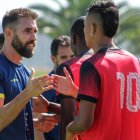 El entrenador argentino Sebastián Blázquez lleva dos semanas al frente del cuadro oriental