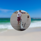 El acto quedó grabado en video. Pasó en Tonsupa.