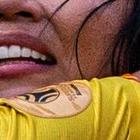 Madelen Riera (centro) y un doblete que lleva a Barcelona a la final.