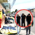 Tres sujetos con actitud sospechosa y fuertemente armados fueron detenidos.