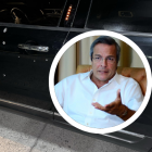 Jimmy Jairala posteó imágenes del atentado armado.