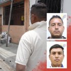 El hermano de Guido Santana (arriba), una de las víctimas, muestra el lugar donde se produjo el hecho violento. El otro occiso fue identificado como Tito Suárez.