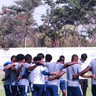 El plantel de Emelec volvió a resistirse a las actividades de entrenamiento en el Polideportivo de Los Samanes