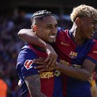 Raphinha y Lamine Yamal estuvieron presente en el marcador ante Real Madrid.