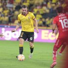 Octavio Rivero es titular habitual en la delantera de Barcelona SC.